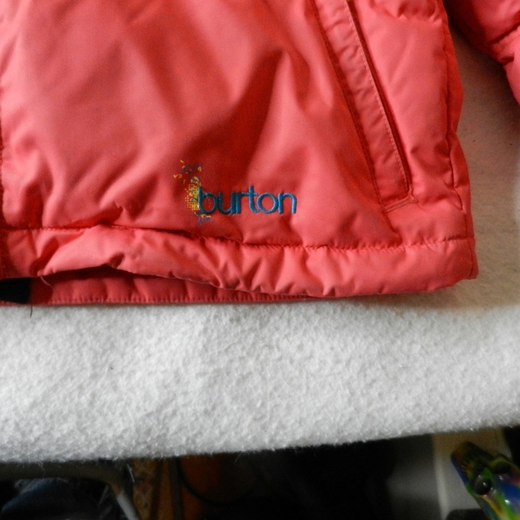 Burton Parka Jacket Girls Size XL Pink Insulated DryRide Snowboarding Coat - Picture 3 of 8